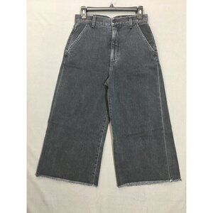 NWT Siwy Jean Womens Wide Leg Size 27 Catherine Poet of Pain High Waist Cropped